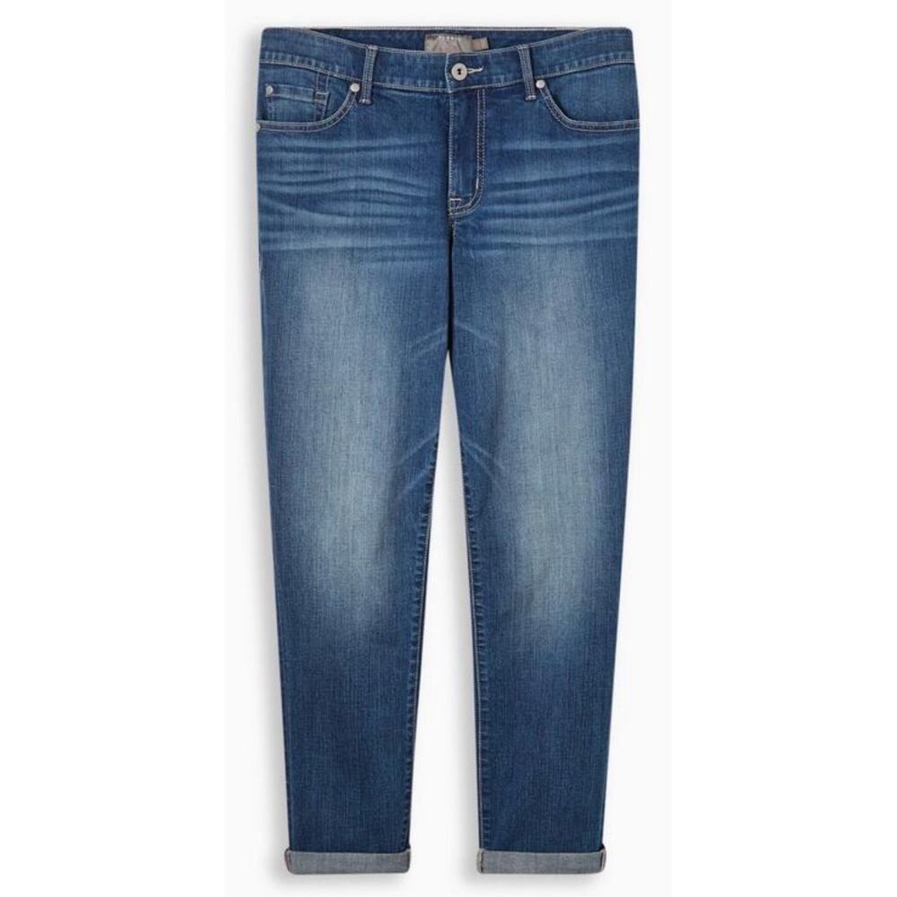 torrid Size 18 Medium Dark Wash Boyfriend Straight Vintage Stretch Mid-Rise Jean - Picture 6 of 13